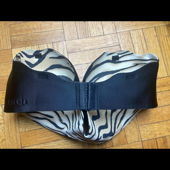 LaSenza black and beige zebra printing bra#B5LS - Picture 6 of 7